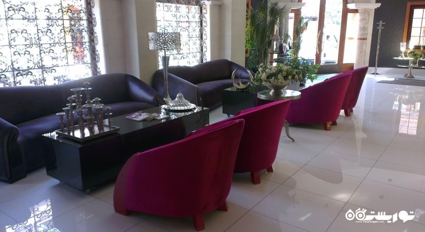 محوطه نشیمن لابی هتل